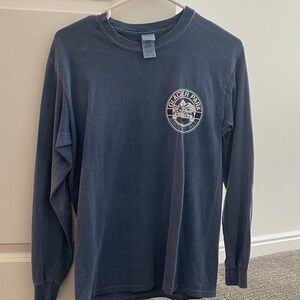 Glacier Park Graphic Blue Long Sleeve